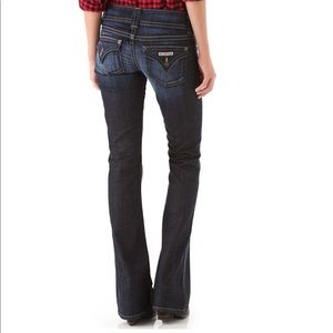 Hudson Signature Bootcut Jeans In Sout Dark Wash